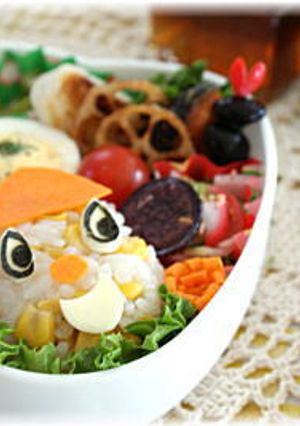 でこぼこフレンズ・なになに弁当＊キャラ弁-レシピのメイン写真