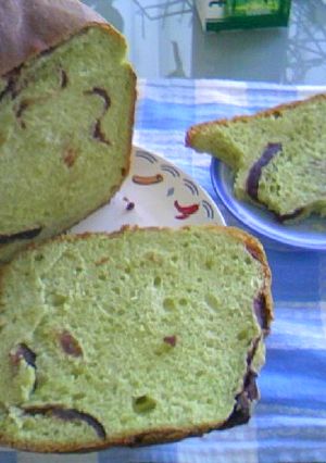 あんこ抹茶食パン-レシピのメイン写真