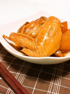 ✿我が家の鶏手羽の甘辛煮✿-レシピのメイン写真