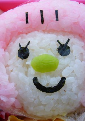 ＊キャラ弁＊あたしは　まる！！-レシピのメイン写真