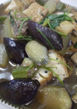 くせになる 夏野菜とかじきのごちそう煮-レシピのメイン写真