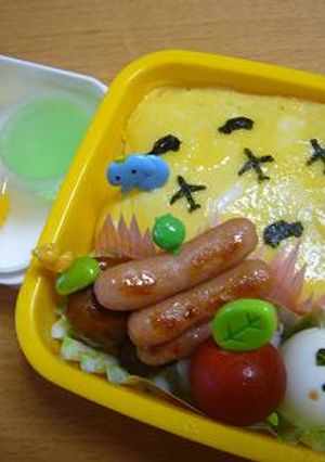ちょこっとキャラ弁♪うずらでうさぎちゃん-レシピのメイン写真