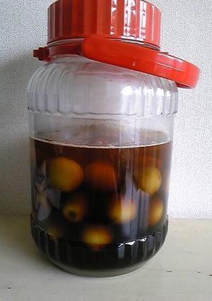 黒糖ウォッカ梅酒-レシピのメイン写真