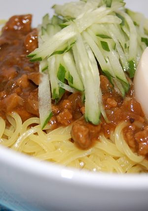 夏にピッタリ　カレーじゃーじゃー麺-レシピのメイン写真