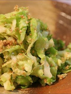春キャベツの胡麻和え-レシピのメイン写真