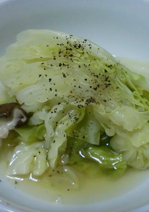 ペロッと☆キャベツのスープ煮-レシピのメイン写真