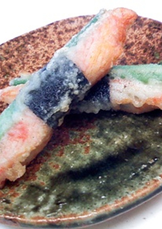 かにかまとオクラの磯辺揚げ-レシピのメイン写真