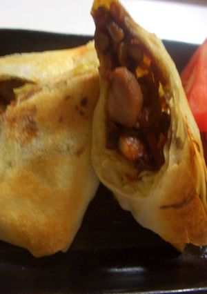 照焼チキンとキャベツのとろ～りチーズ春巻-レシピのメイン写真