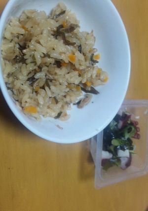 我が家の超簡単炊き込みご飯-レシピのメイン写真