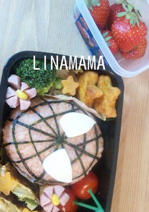 キャラ弁★スパイダーマン-レシピのメイン写真