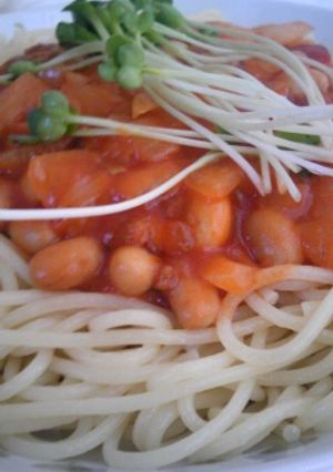 お肉なしでも☆ボリューム満点スパゲティー-レシピのメイン写真
