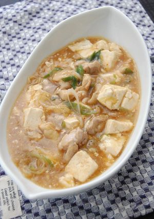 鶏肉と豆腐のピリ辛さっぱり煮-レシピのメイン写真