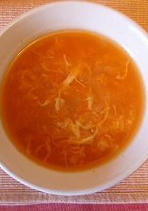 1日分の野菜の卵とじスープ-レシピのメイン写真