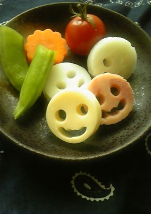 キャラ弁☆スマイリー簡単おかず-レシピのメイン写真