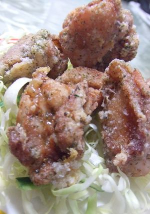 鶏の和風唐揚げ～青海苔しそ風味～-レシピのメイン写真