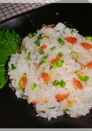 梅ガーリックチャーハン-レシピのメイン写真