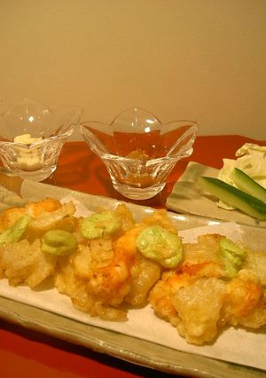そらまめとえびのかき揚げ-レシピのメイン写真