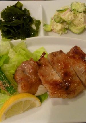 味噌豚焼き～柚子胡椒風味～-レシピのメイン写真