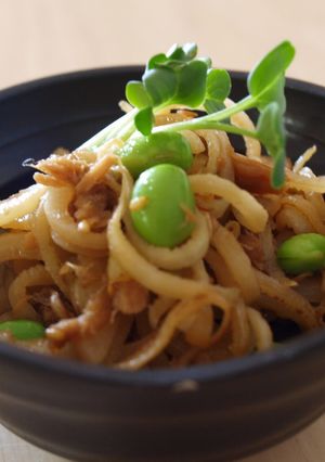 しっかり味♪大根の皮とツナの甘辛炒め-レシピのメイン写真