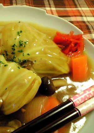 ★☆カレーあんかけロールキャベツ☆★-レシピのメイン写真