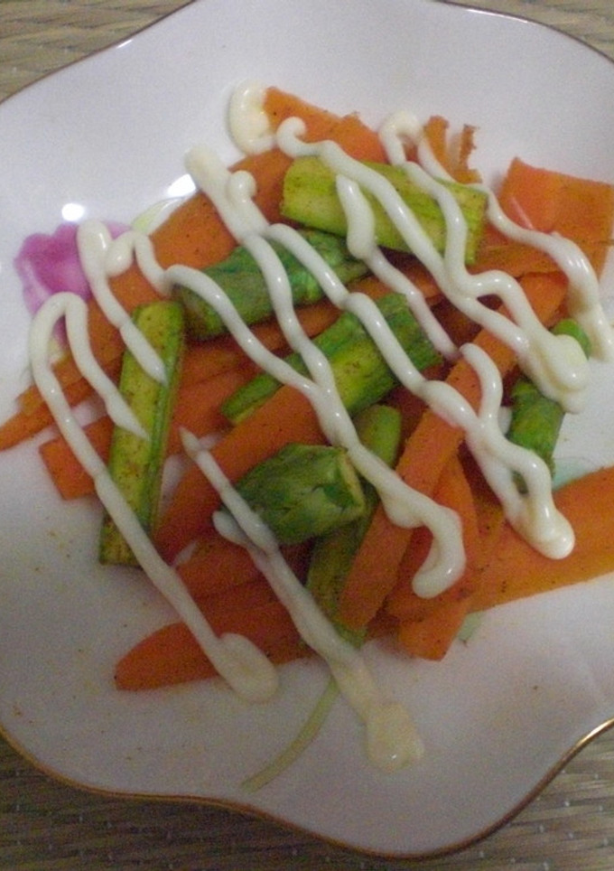 野菜のカレーマヨ炒めインド風？-レシピのメイン写真