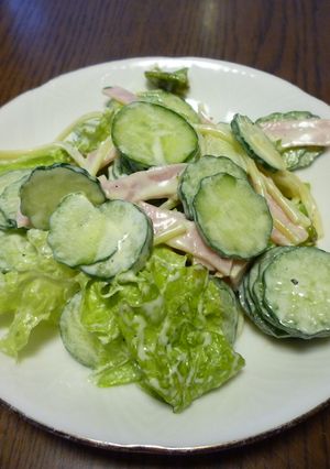 低カロリー☆マヨ野菜サラダ-レシピのメイン写真
