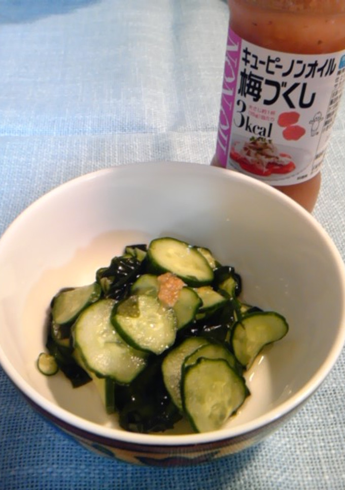 梅が無くてもOK簡単♪梅味の酢の物-レシピのメイン写真