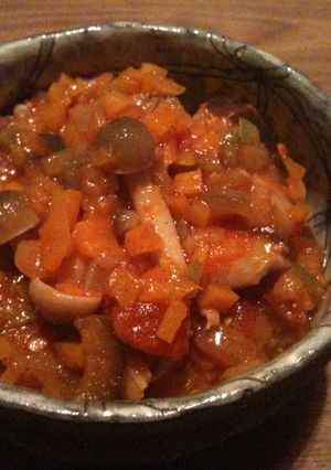 ご飯が進むもも肉野菜たっぷりトマト煮込-レシピのメイン写真