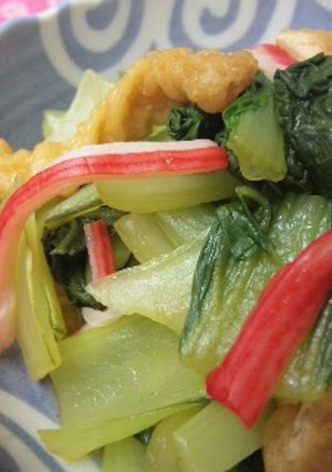 10分あったら♪青梗菜の蒸し煮-レシピのメイン写真
