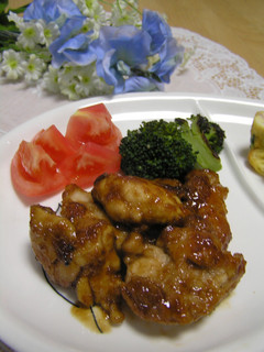 ♪鶏もも肉のくわ焼き♪-レシピのメイン写真