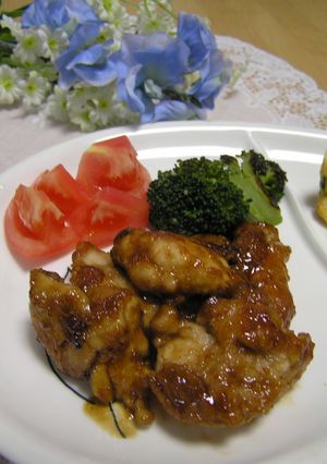 ♪鶏もも肉のくわ焼き♪-レシピのメイン写真