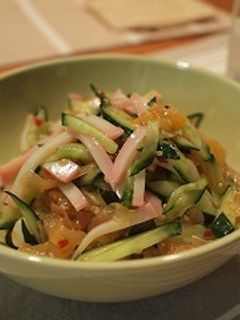簡単!でも本格味の中華サラダ-レシピのメイン写真