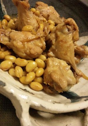 手場元と大豆の中華さっぱり煮-レシピのメイン写真
