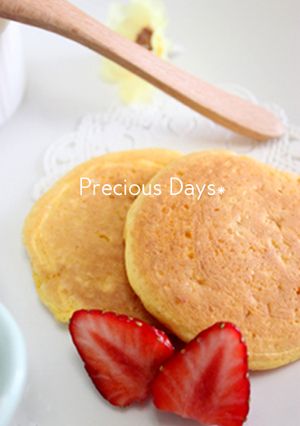 離乳食後期★ふかふかパンケーキ♪-レシピのメイン写真