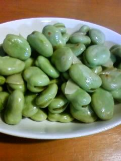 そら豆のガーリックソテー-レシピのメイン写真