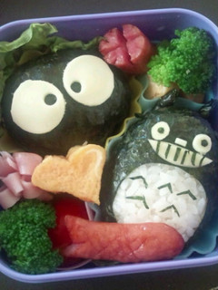 超簡単☆まっくろくろすけ☆キャラ弁-レシピのメイン写真