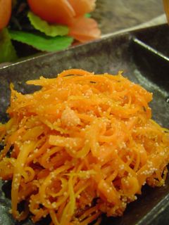 材料3つ!!にんじんのたらこ炒め♪-レシピのメイン写真