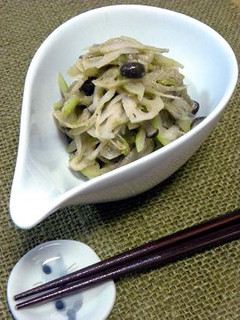 レンジで楽ちん♪蓮根のシャキシャキ和え-レシピのメイン写真