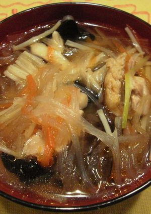 野菜たっぷり鶏スープ♪-レシピのメイン写真
