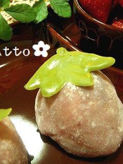 見た目もいちごの苺大福♪-レシピのメイン写真