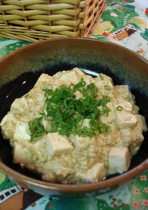 豆腐1丁でできる♪ヘルシー麻婆豆腐♪-レシピのメイン写真