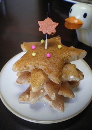 型抜きホットケーキのケーキ♪-レシピのメイン写真