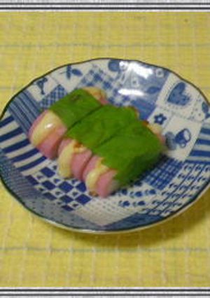チーズかまぼこ大葉巻き-レシピのメイン写真