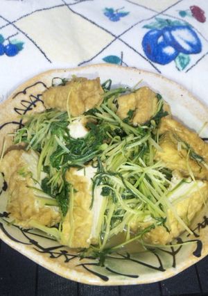 さっぱりおいしい水菜-レシピのメイン写真