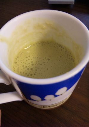 抹茶豆乳バナナスムージー☆-レシピのメイン写真