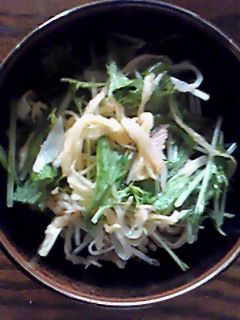 切干大根と水菜のサラダ-レシピのメイン写真
