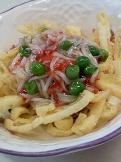 カリカリ油揚げのかにかまあんかけ-レシピのメイン写真