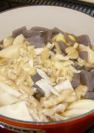 筍とこんにゃくの煮物-レシピのメイン写真