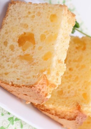 パインチーズケーキのシフォン-レシピのメイン写真