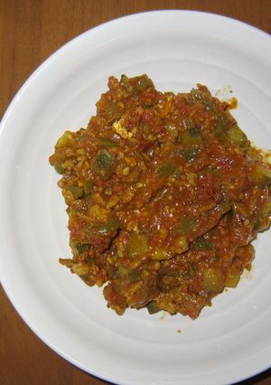 夏野菜丼～カレー味～-レシピのメイン写真
